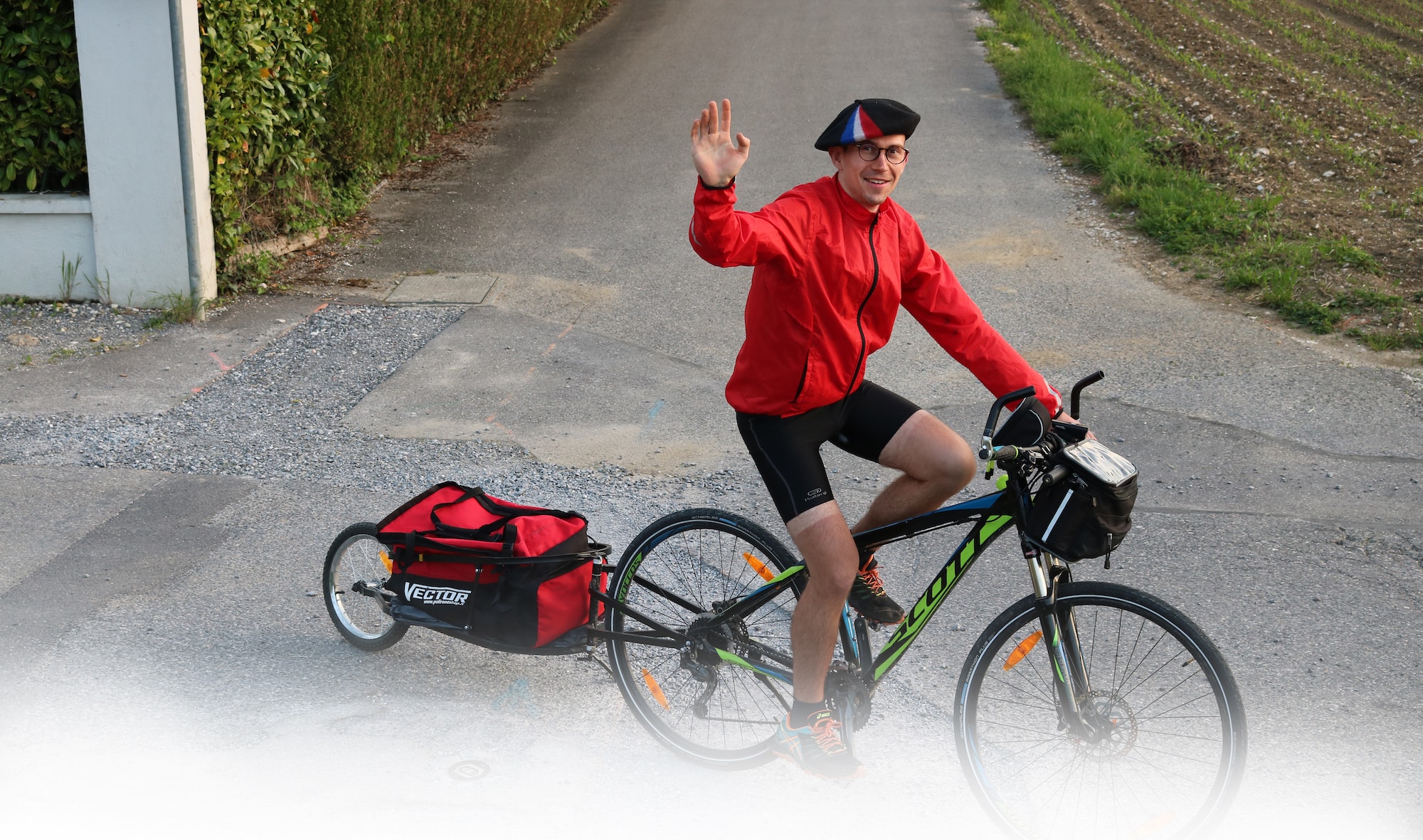 Le Gourmeur tour de France a velo