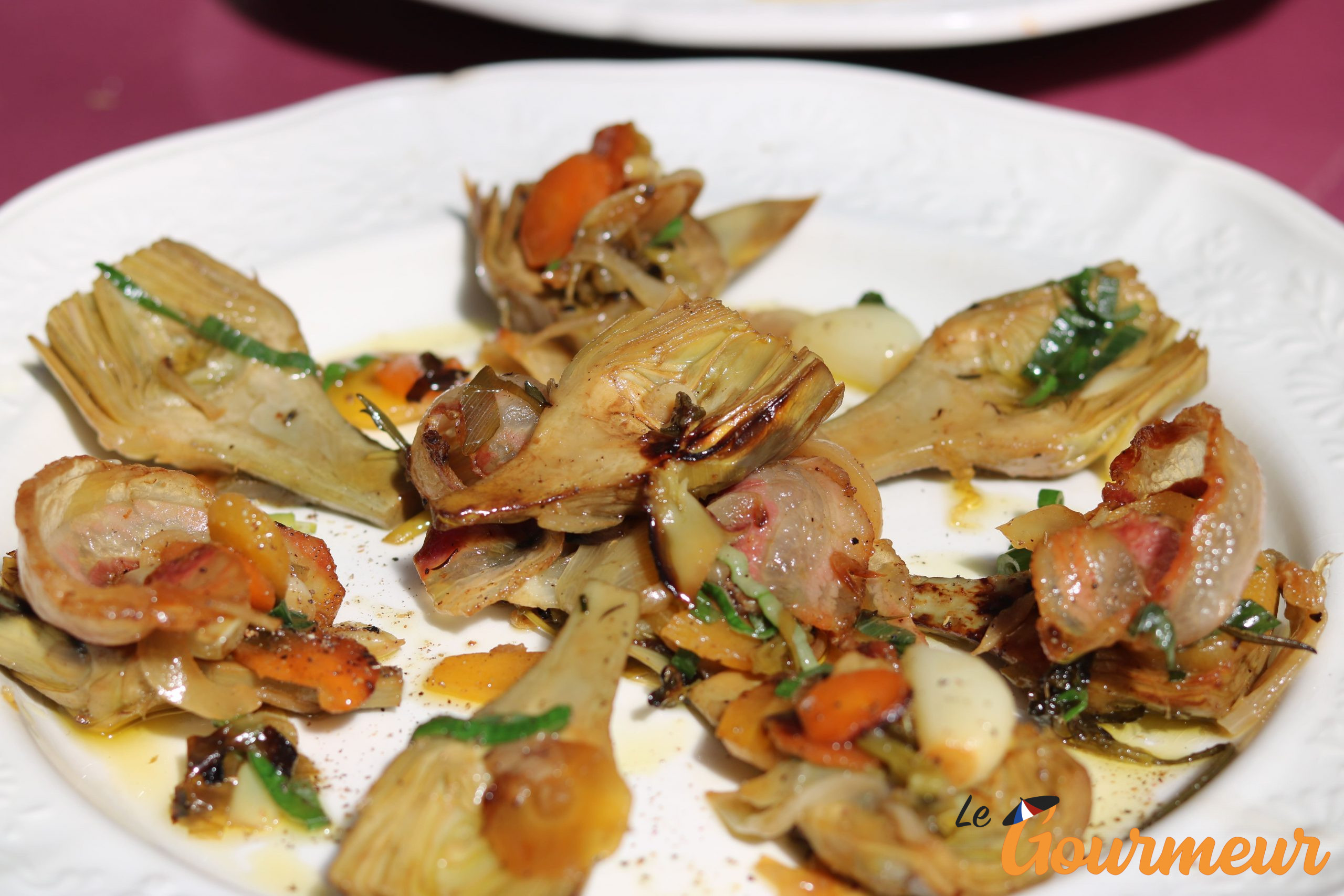 artichauts à la barigoule recette et plat de provence