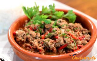 axoa de veau du pays basque