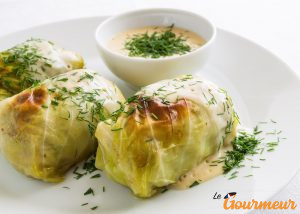 chou farci d'Auvergne recette et plat