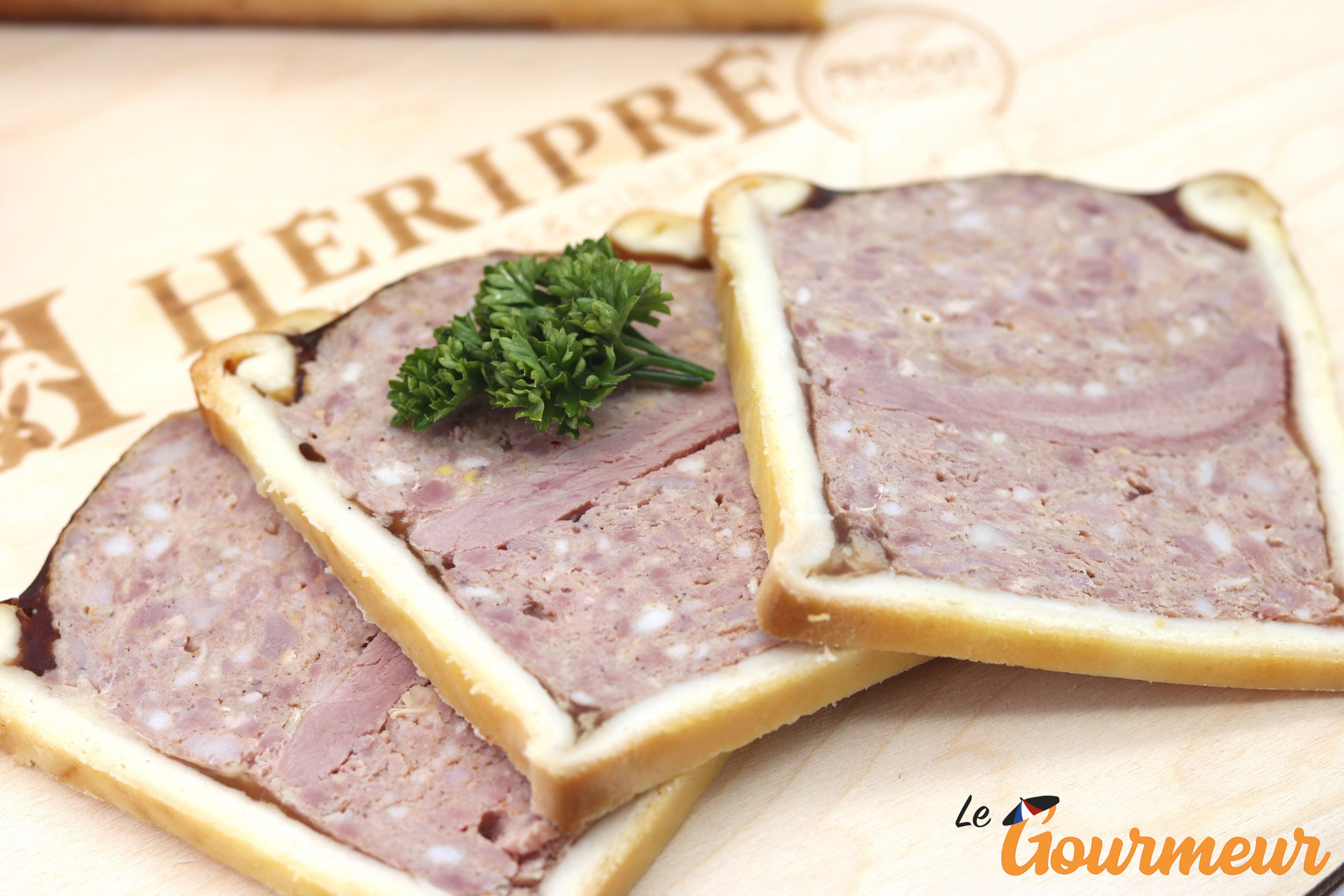 pâté en croûte de canard d'Amiens charcuterie Picardie