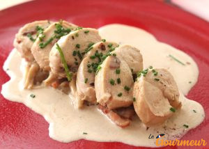 poulet à l'angevine recette et plat d'anjou