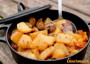 ragout d'agneau d'ouessant recette et plat de bretagne