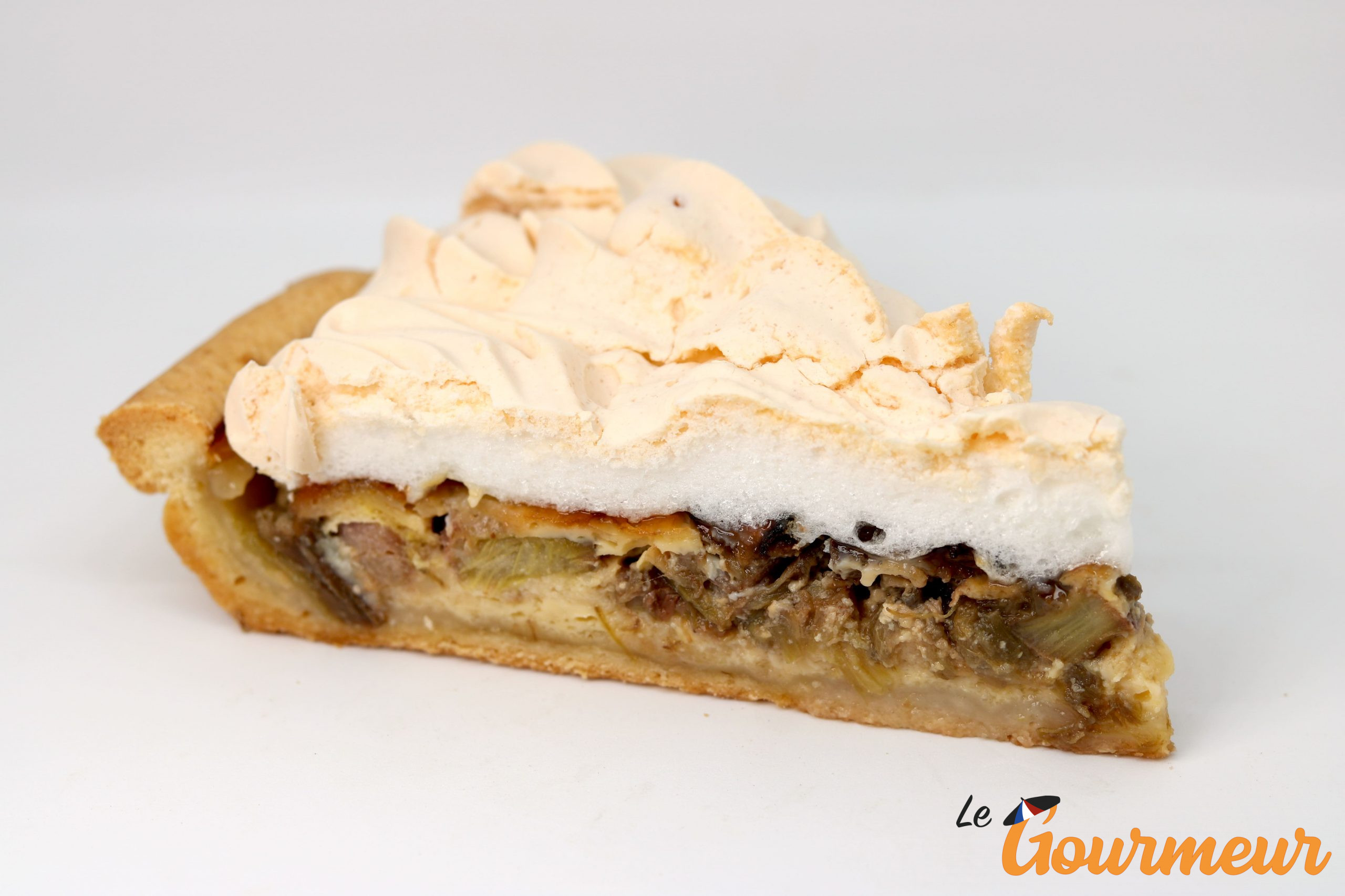 Tarte A La Rhubarbe Meringuee Cyril Lignac