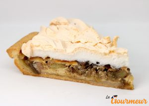 tarte rhubarbe meringuée d'alsace