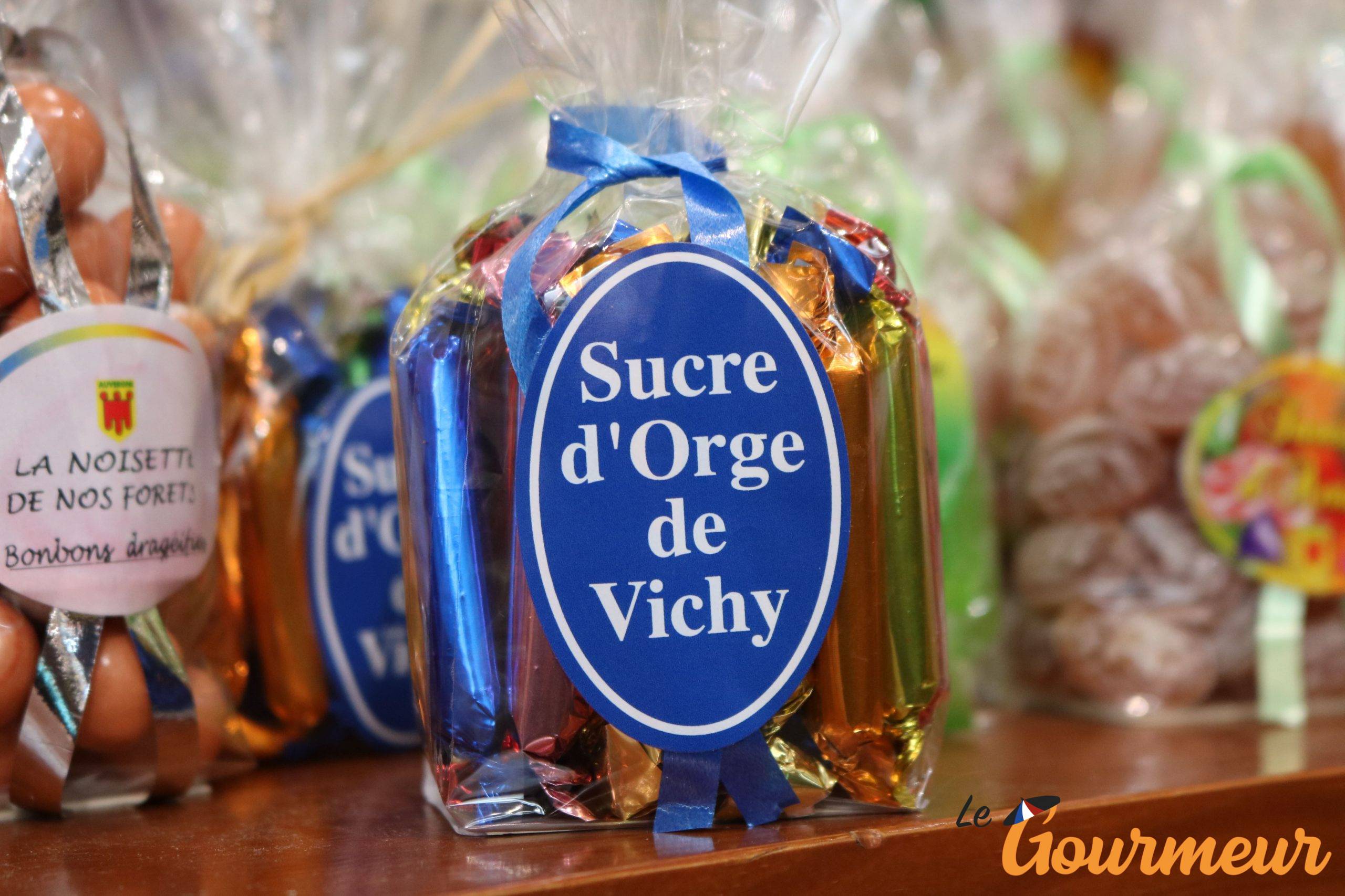 Sucre d'orge de vichy confiserie d'Auvergne