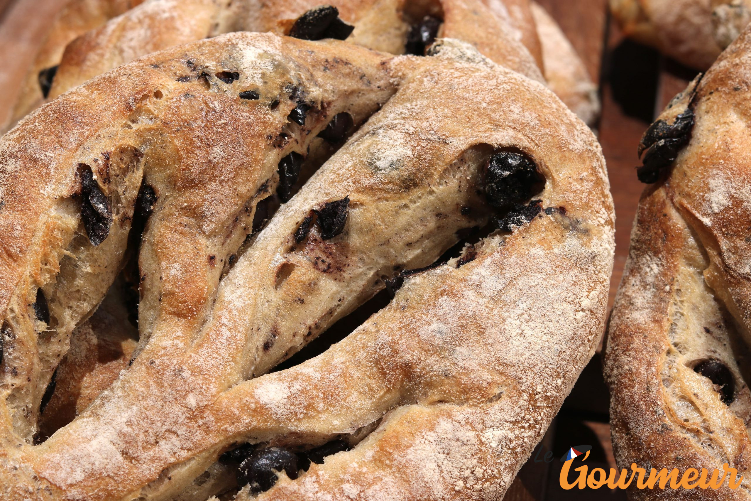 fougasse salée boulangerie spécialité de provence