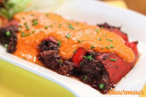 piquillos farci au boudin noir basque piquillos farci au boudin noir basque