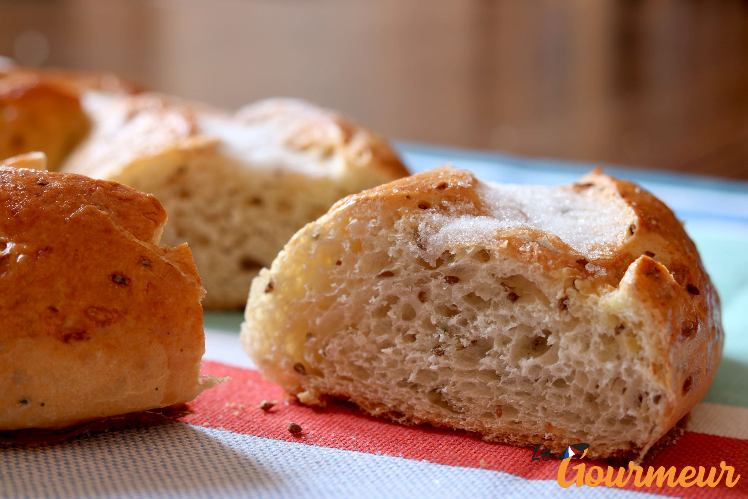 tourteau à l'anis boulangerie perpignan spécialité du pays catalan