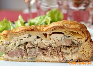 tourte tourangelle recette et plat de Touraine