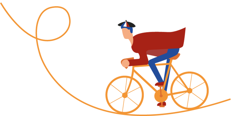 Le Gourmeur à vélo Le Gourmeur