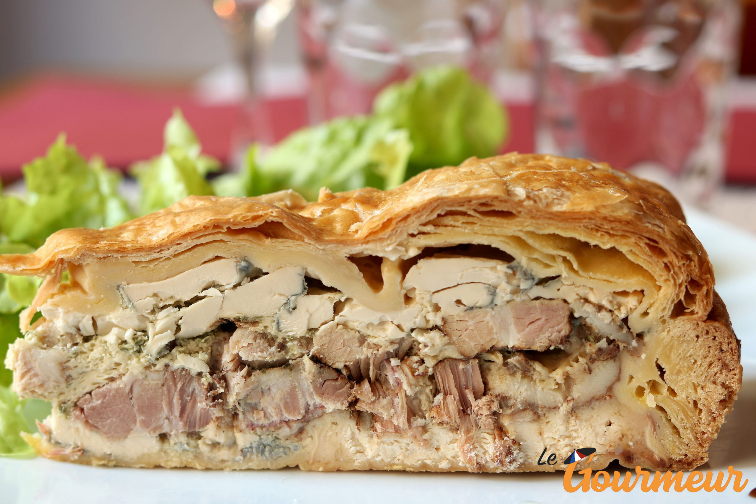 tourte tourangelle recette et plat de Touraine