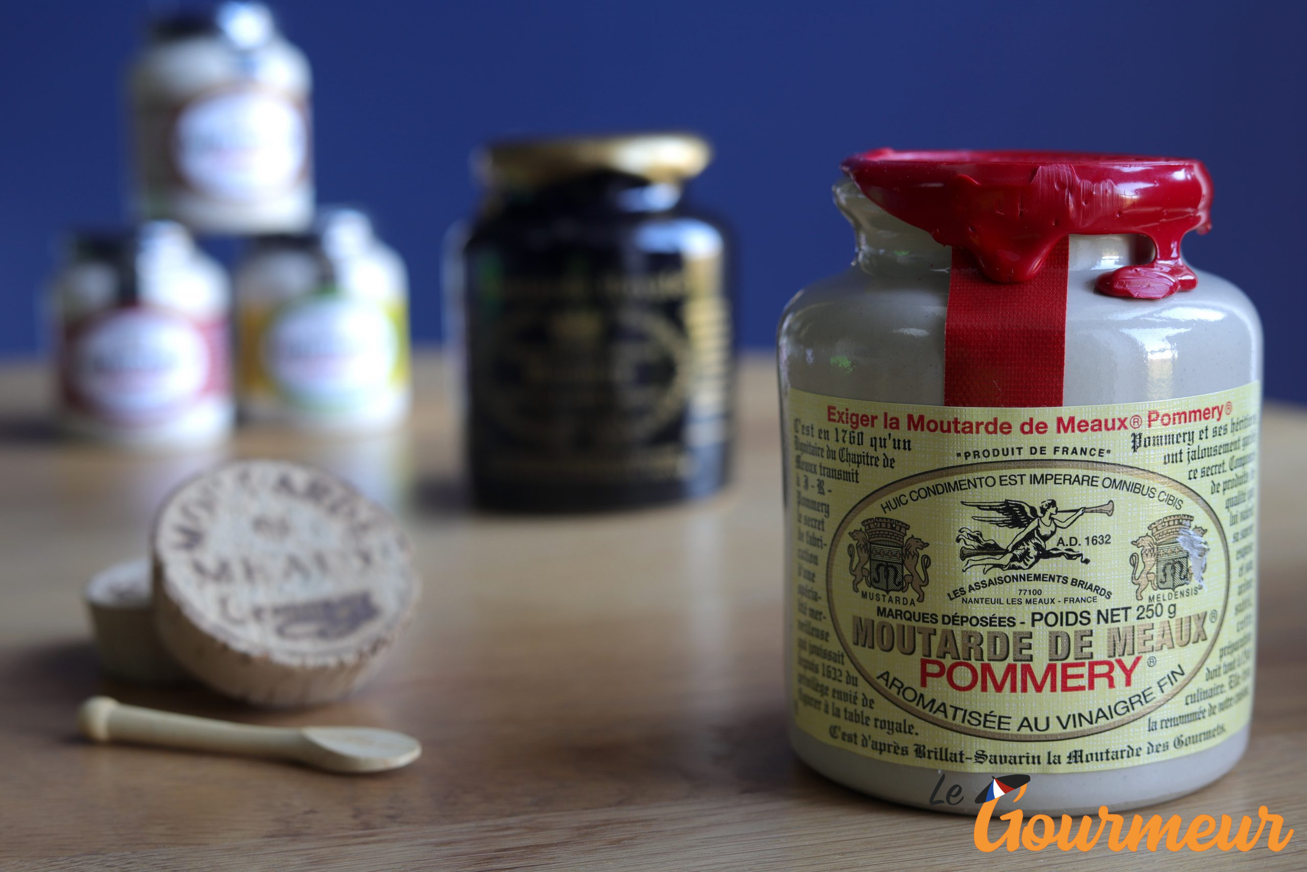 moutarde de Meaux Pommery en Seine-et-Marne