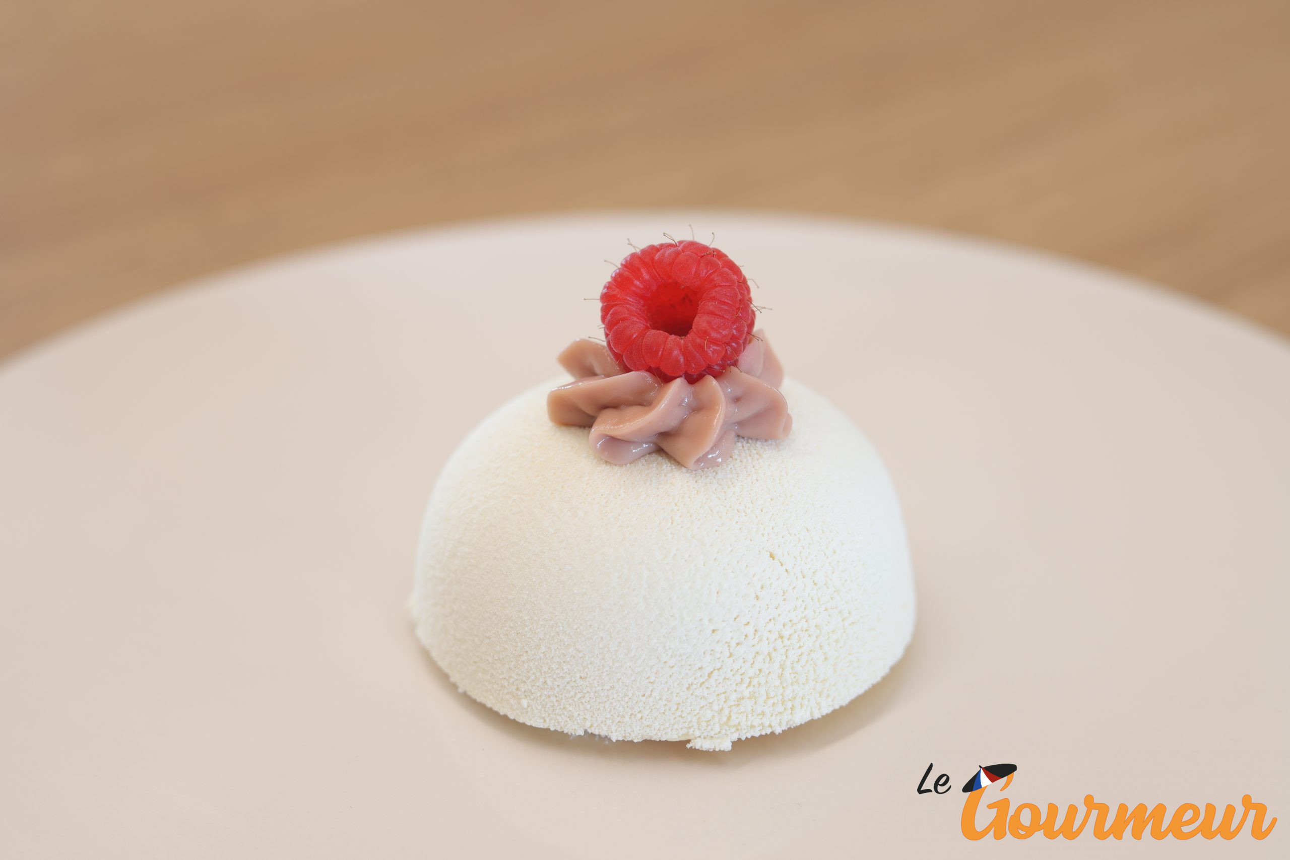 dessert dome vanille fruit rouge Dôme Vanille fruit