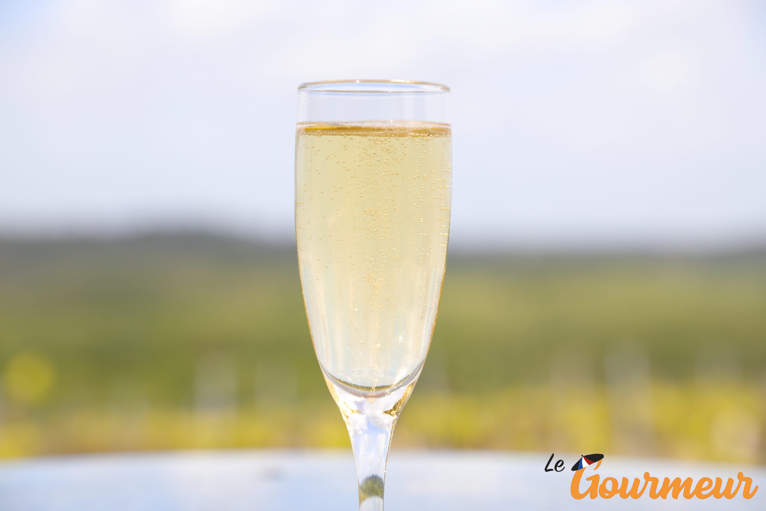 verre crémant Crémant de Loire