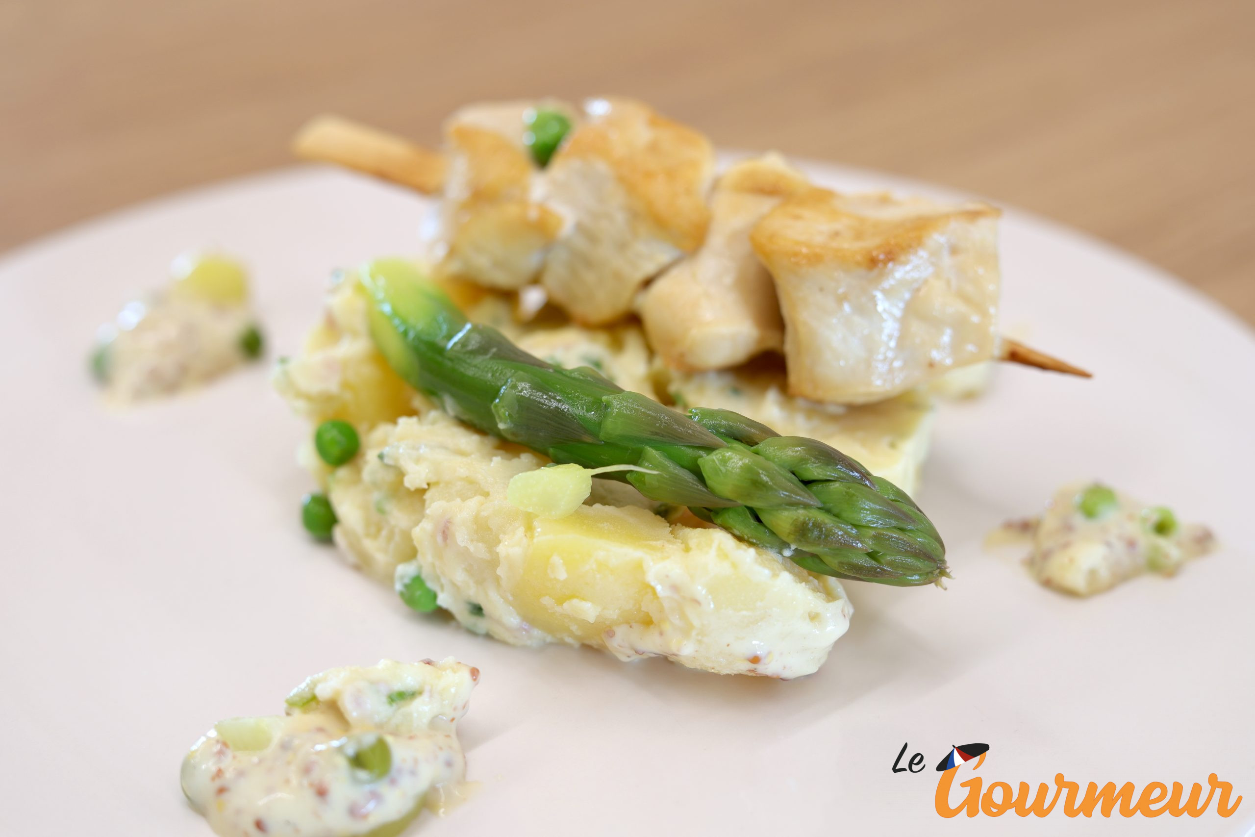plat poulet ancenis salade odt moutarde Poulet Ancenis