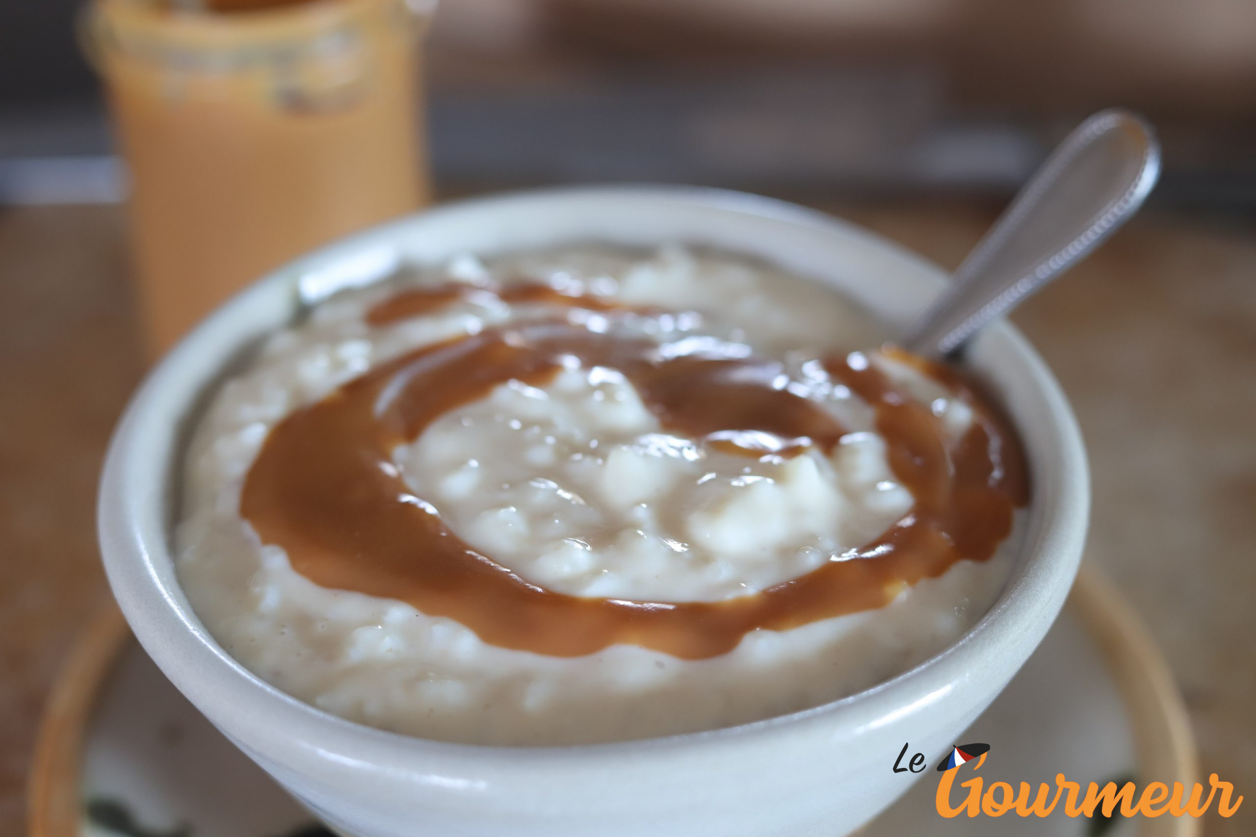 Riz au lait caramel beurre salé