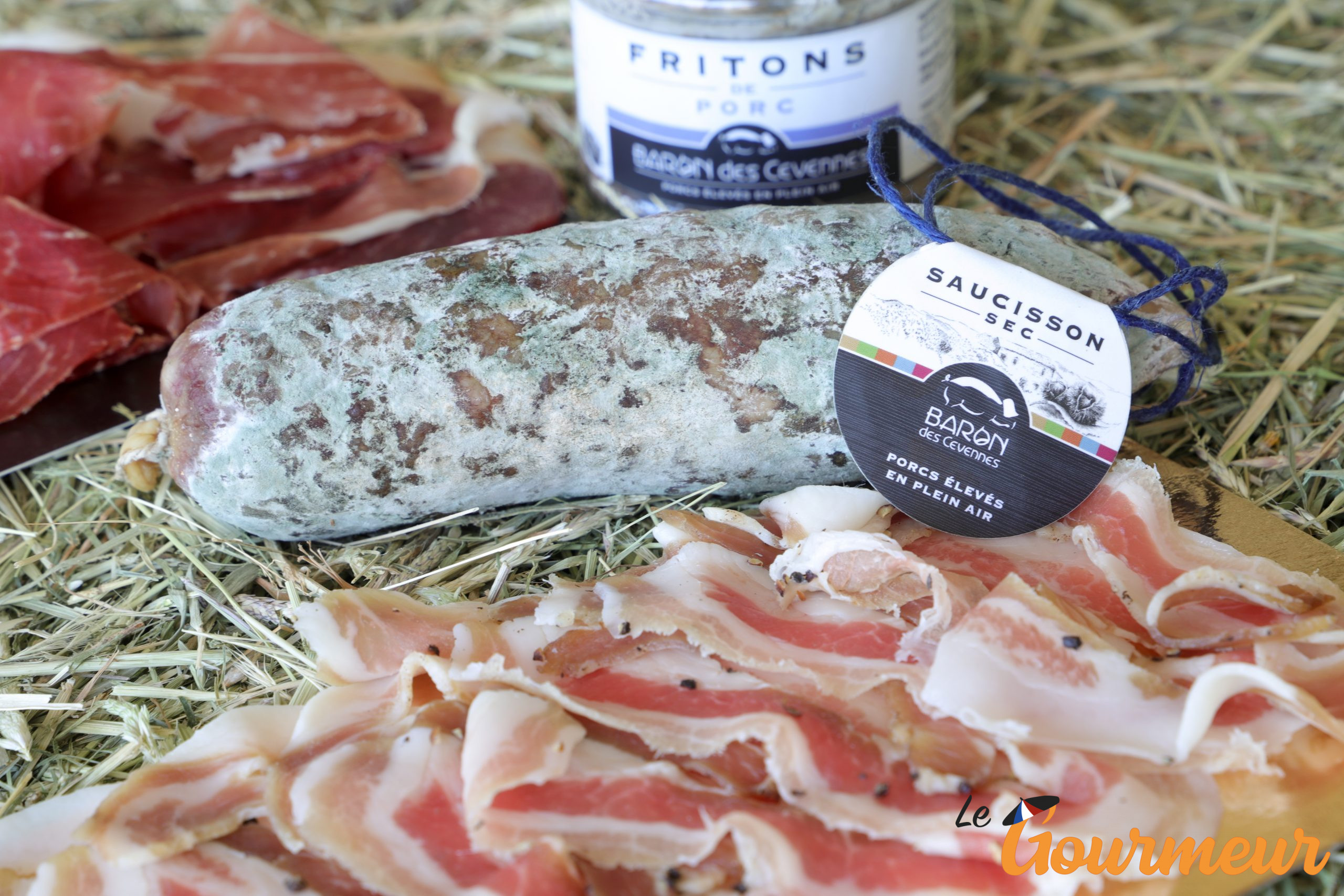 Charcuterie Baron des Cevennes Saucisson Baron des Cévennes