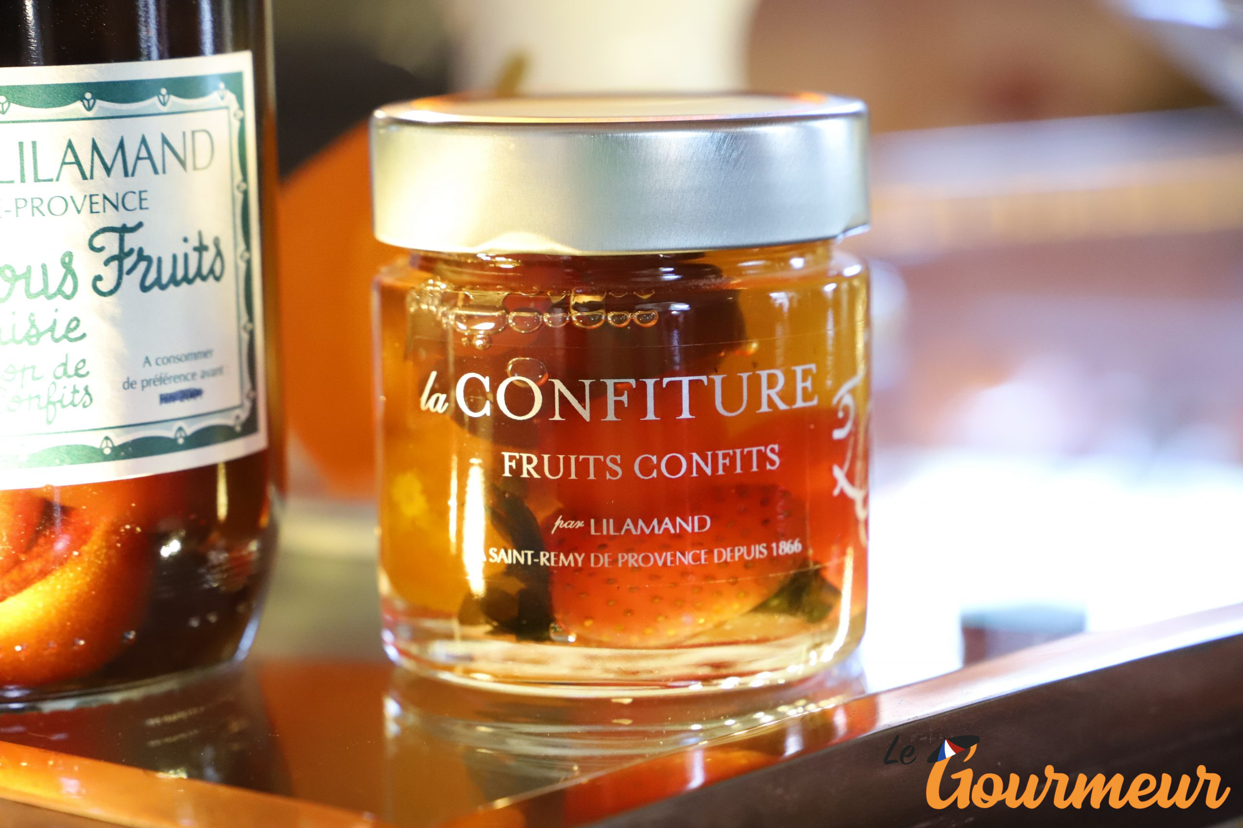 Confiture de fruits confits