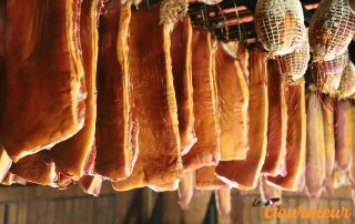 Charcuterie fumaison lard