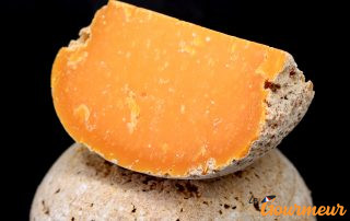 Mimolette découpée
