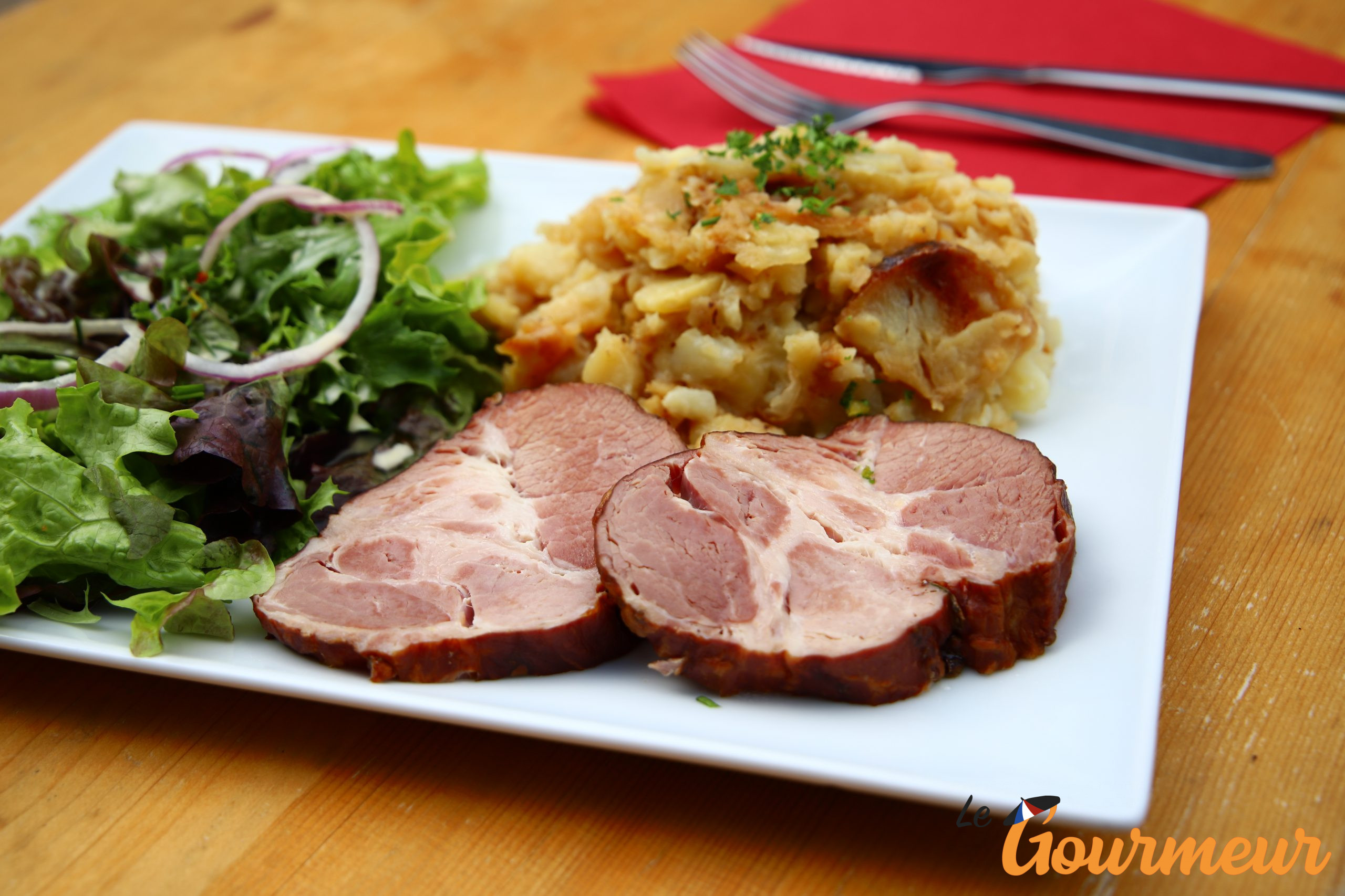 roigabradelgi et collet fumé - repas macaire d'Alsace et des vosges