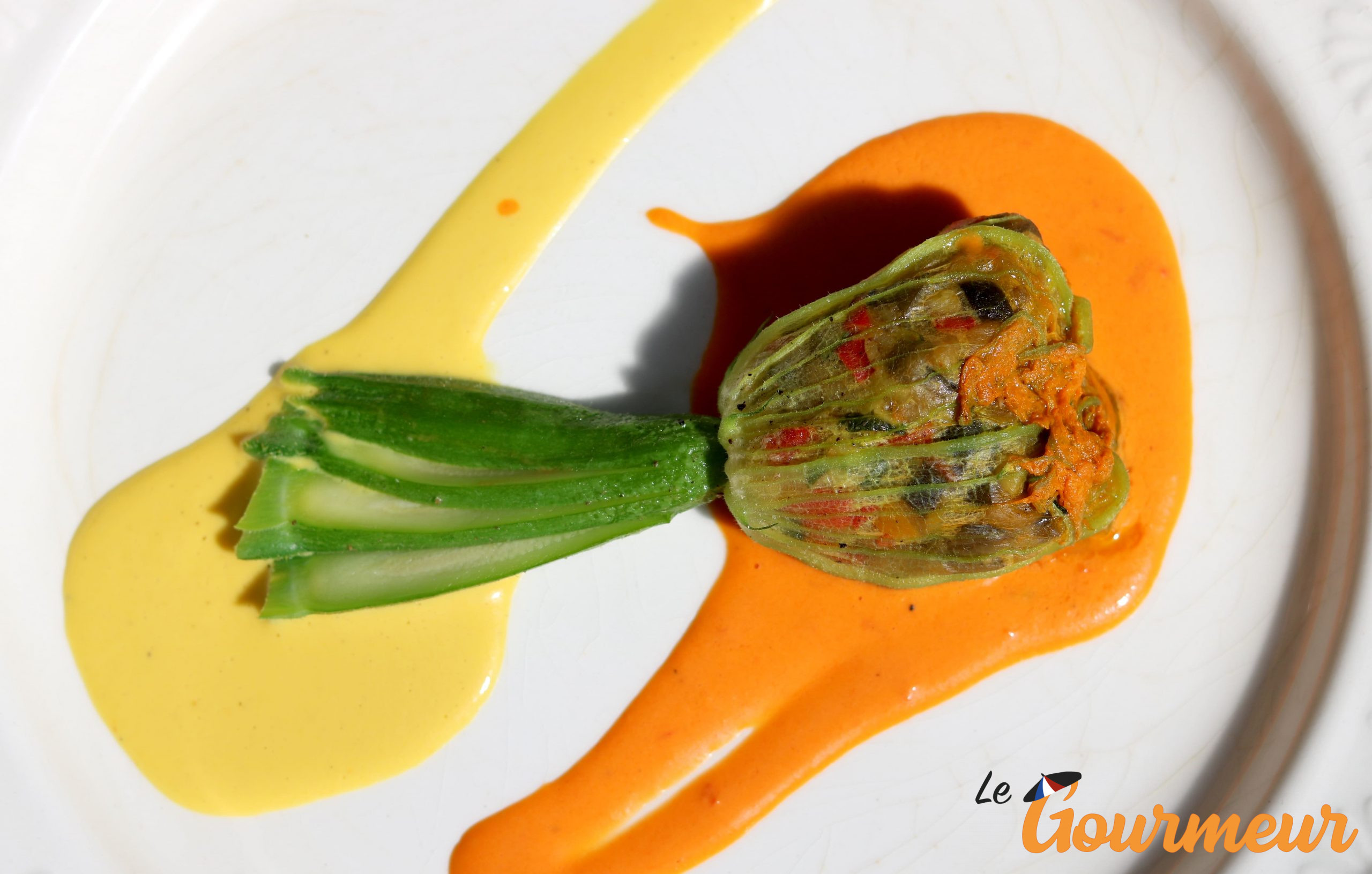 fleur de courgette farcie Fleur de courgette Farcie