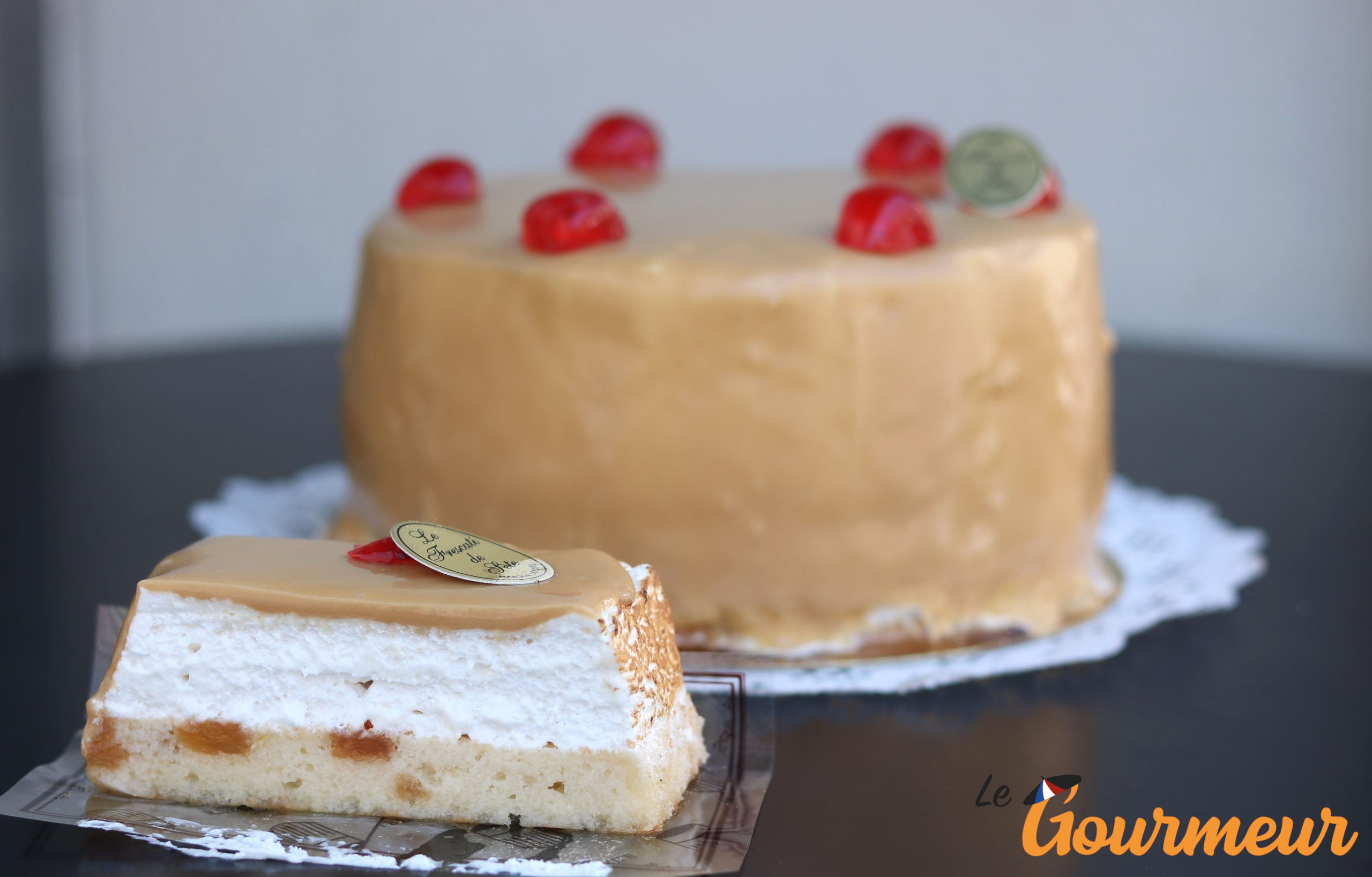 Frescati gâteau de Sète en languedoc rousillon