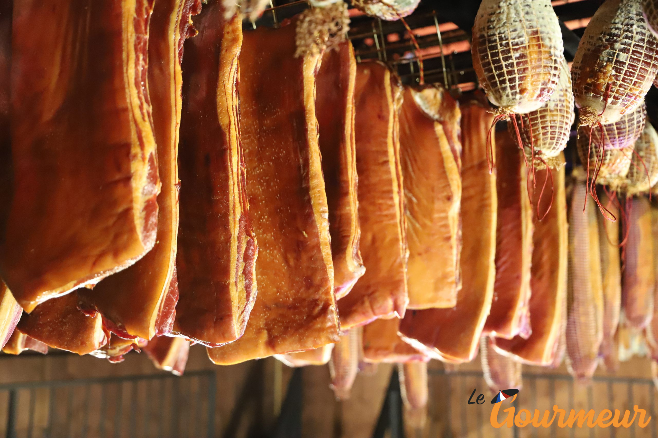 lard en fumaison Charcuterie fumaison lard