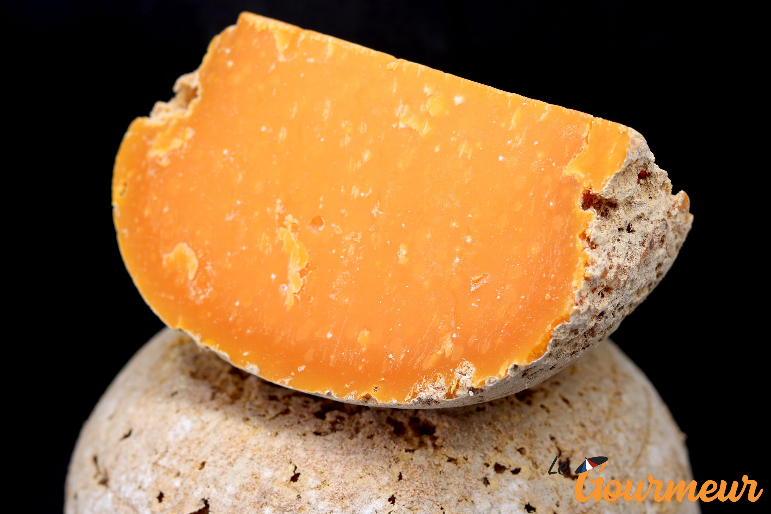 Mimolette découpée