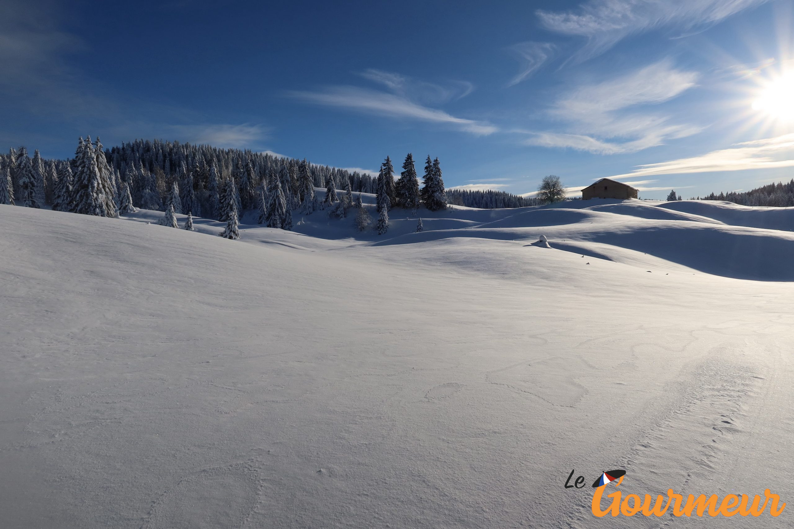 Neige balade Jura