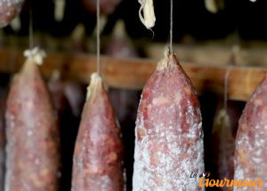 saucisson sec IGP de Lacaune Tarn