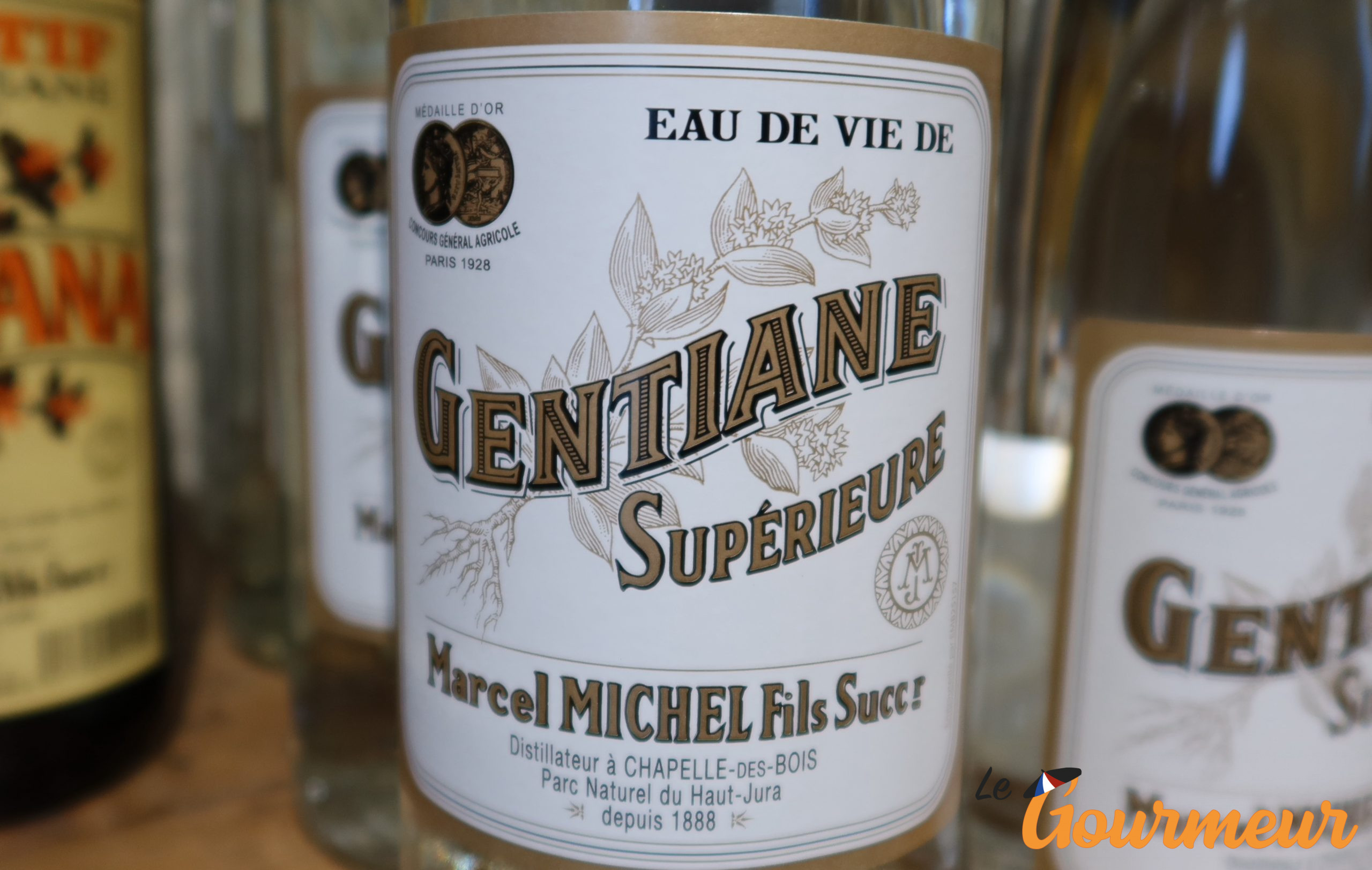 Eau de vie gentiane michel